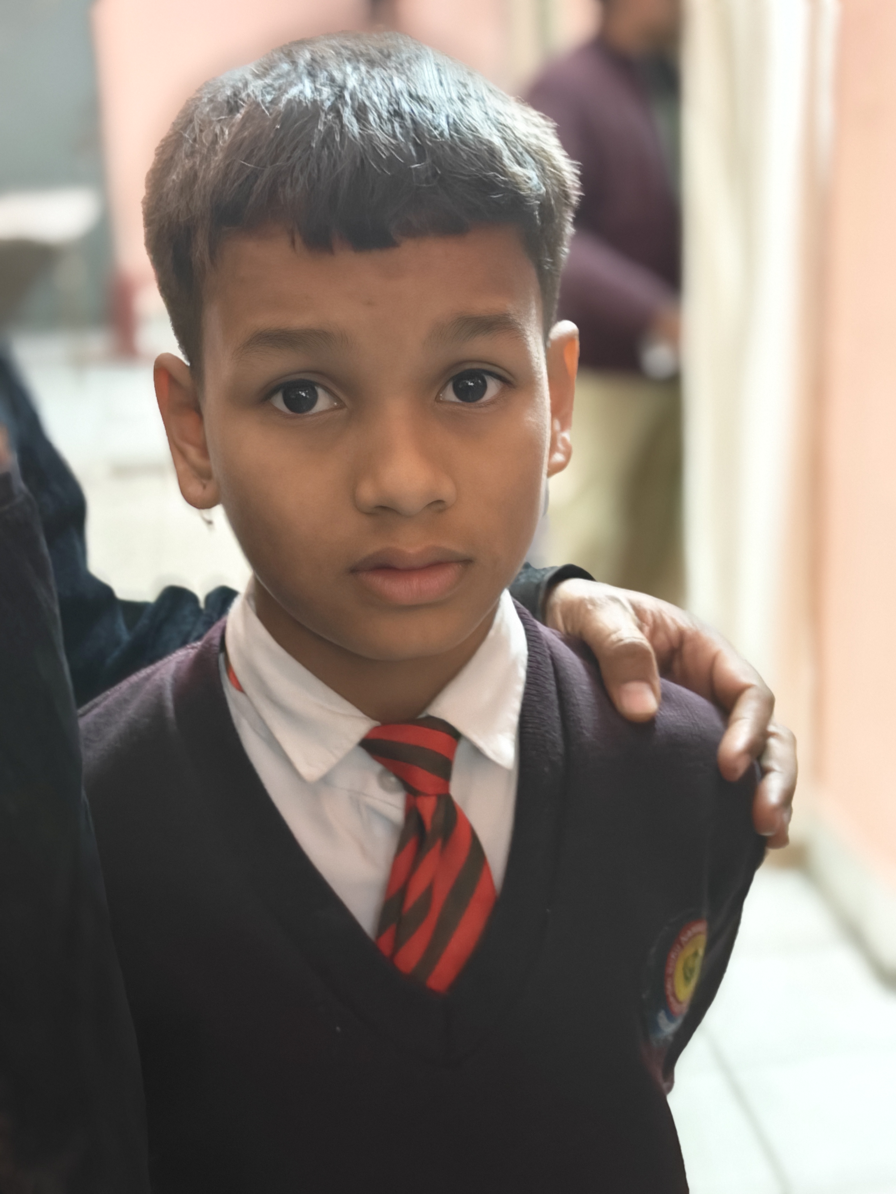 थाने में बच्चा