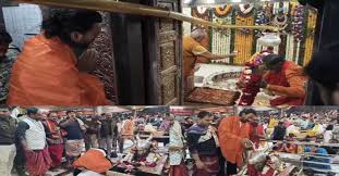 केएल राहुल ने किए बाबा महाकाल के दर्शन