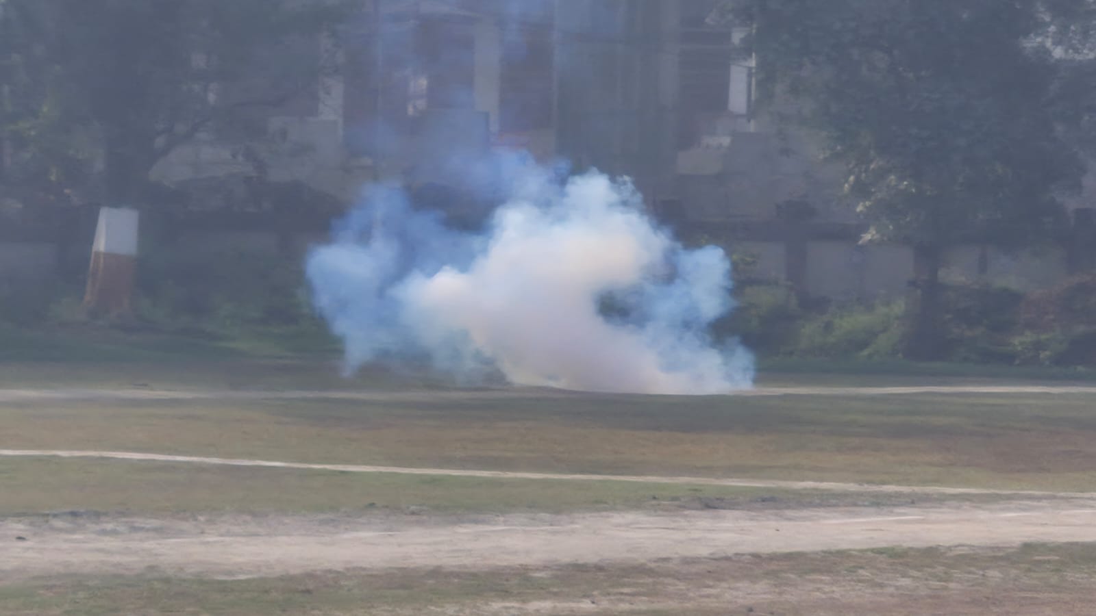 सारण पुलिस ने मॉक ड्रिल कर परखी अपनी ताकत