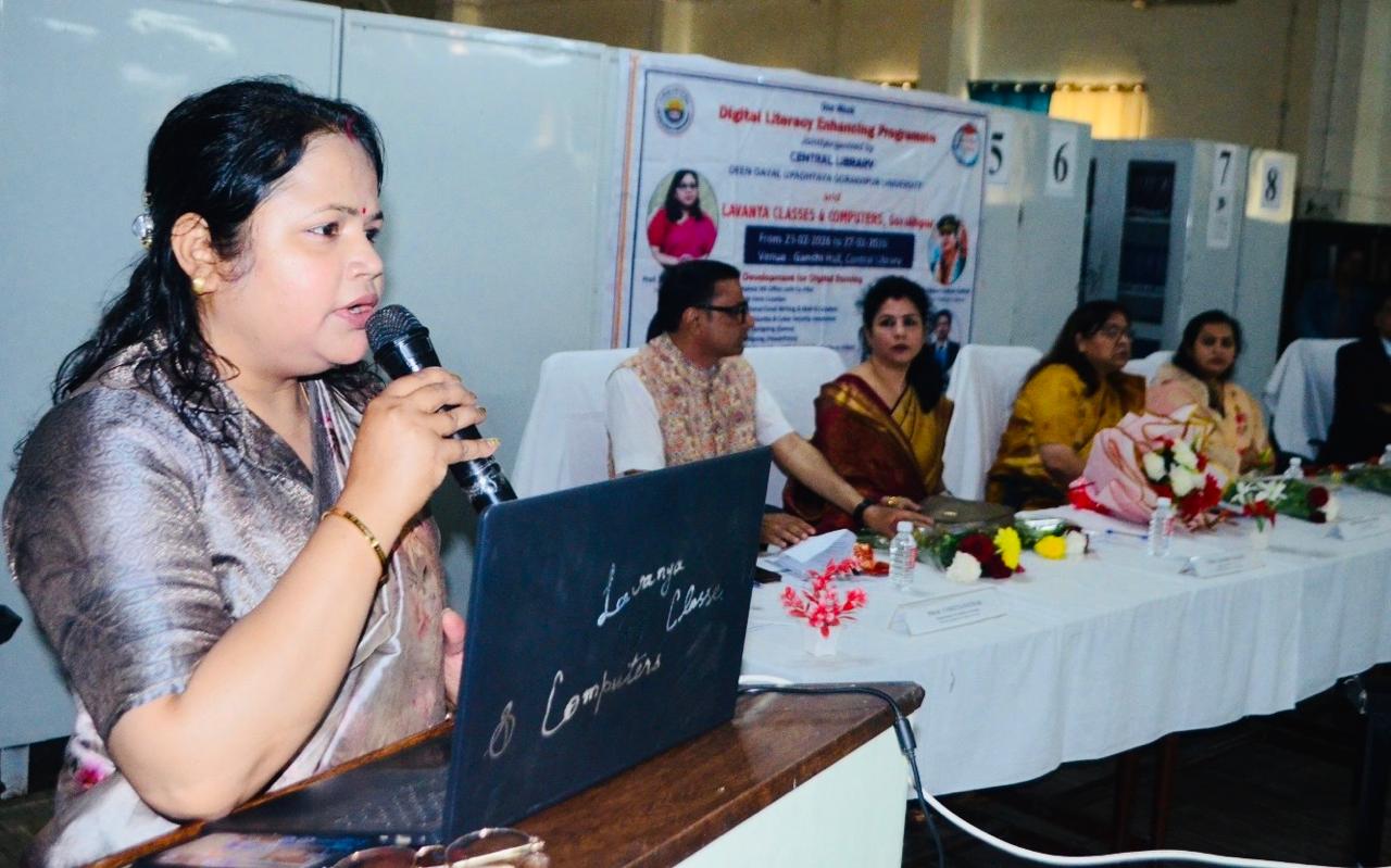 कुलपति प्रो. पूनम टंडन ने किया शुभारम्भ, 200 से अधिक विद्यार्थी लेंगे निःशुल्क प्रशिक्षण* कुलपति प्रो. पूनम टंडन ने किया शुभारम्भ, 200 से अधिक विद्यार्थी लेंगे निःशुल्क प्रशिक्षण*