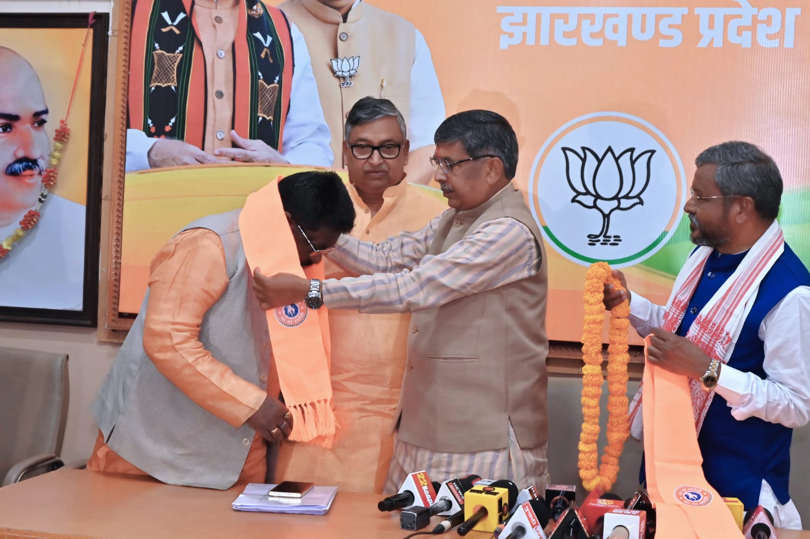 भाजपा प्रदेश अध्यक्ष और नेता प्रतिपक्ष मिलन समारोह कार्यक्रम