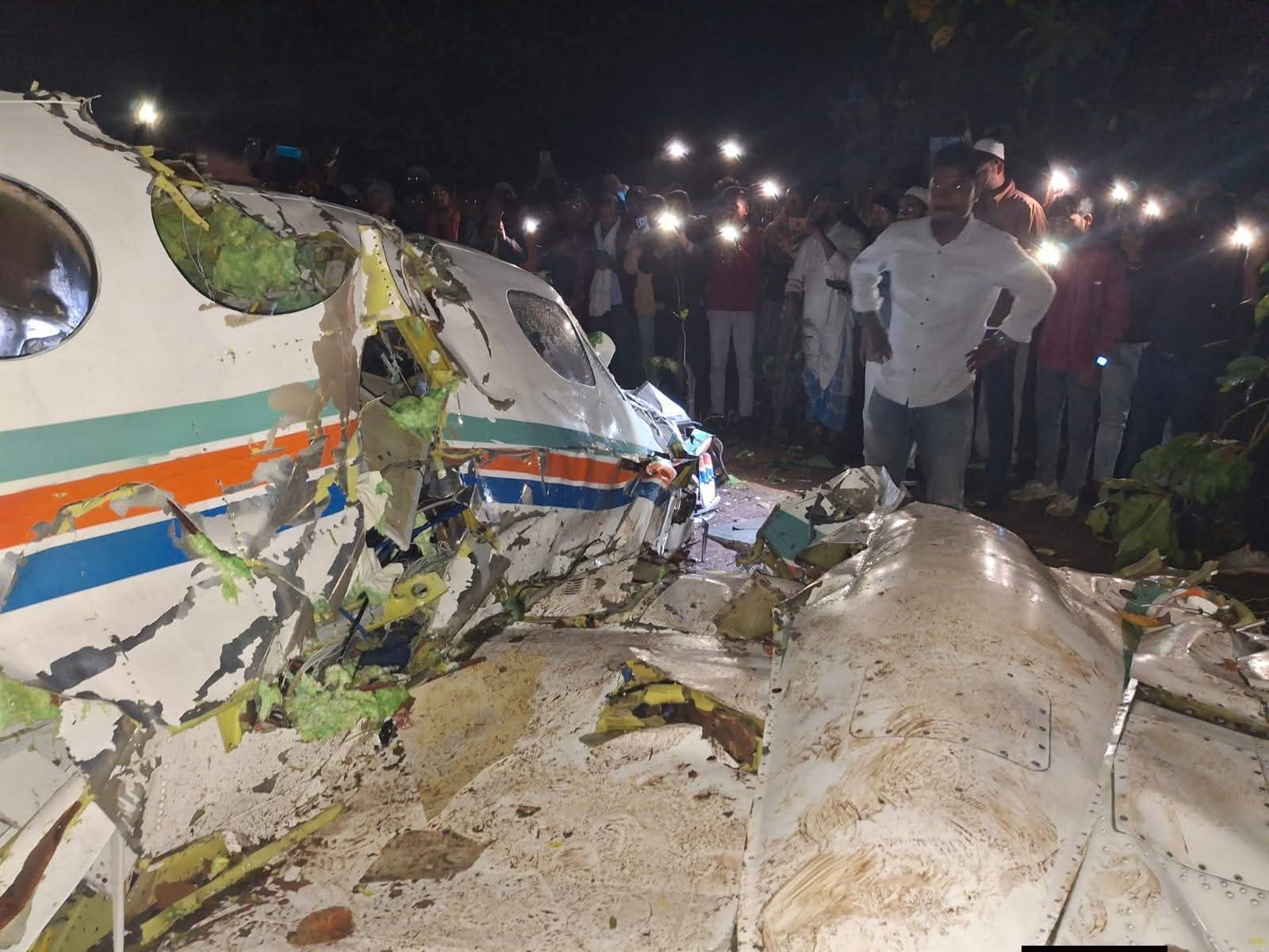 दुर्घटनाग्रस्त एयर एम्बुलेंस