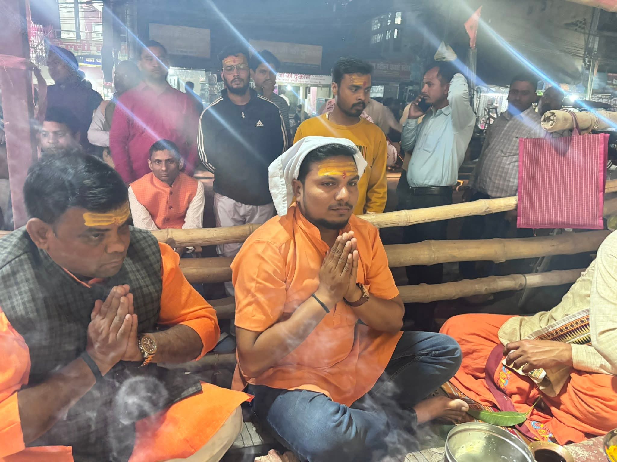 छपरा में मंडप पूजन के साथ रामनवमी शोभा यात्रा का तैयारी शुरू छपरा में मंडप पूजन के साथ रामनवमी शोभा यात्रा का तैयारी शुरू