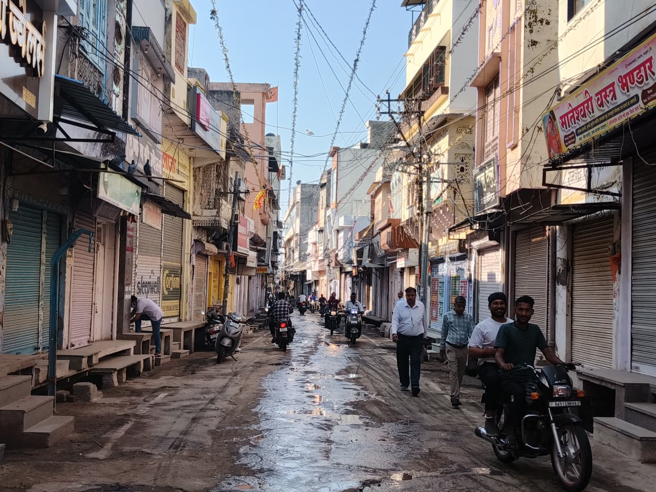 शाहपुरा जिला बहाली की मांग पर बंद, काला दिवस में उमड़ा जनाक्रोश