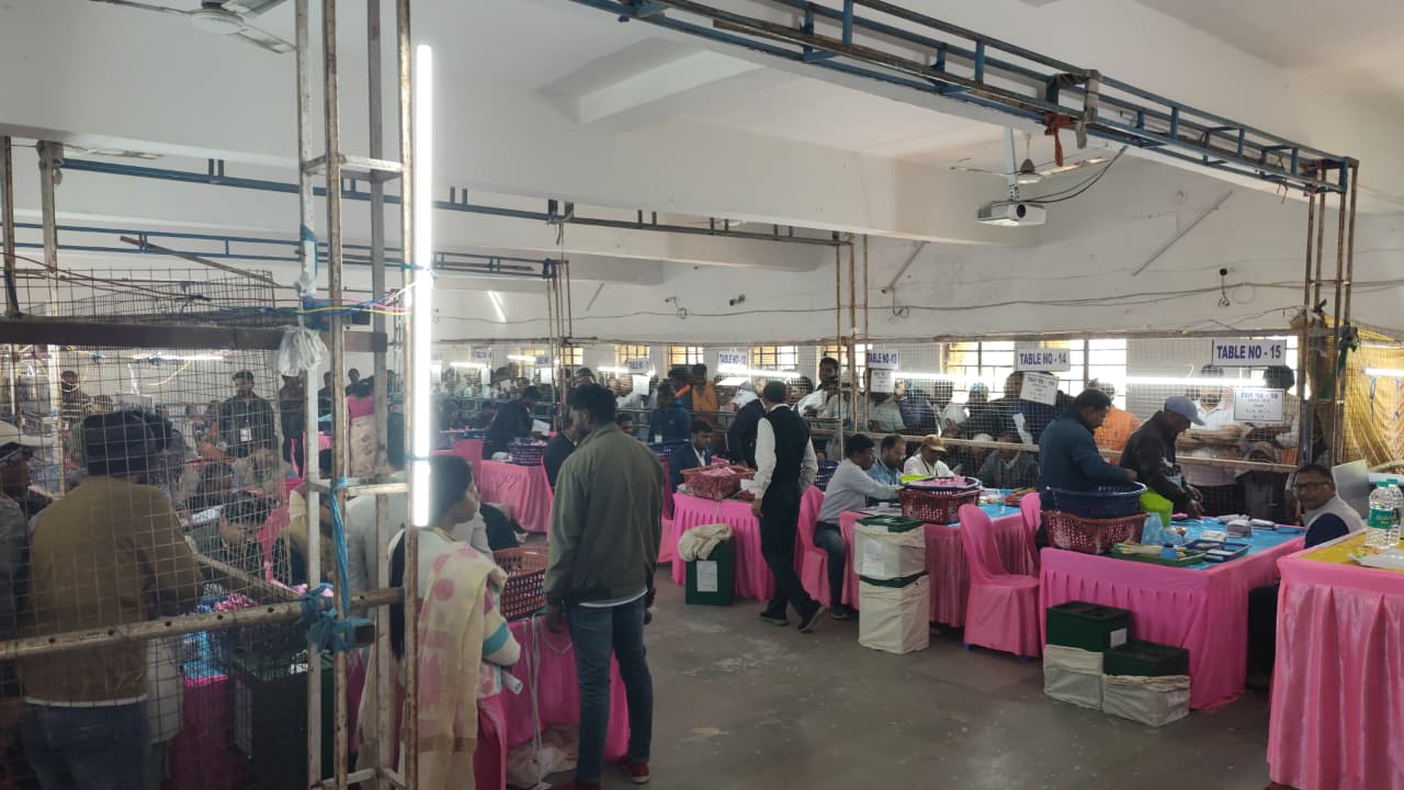 मतगणना जारी