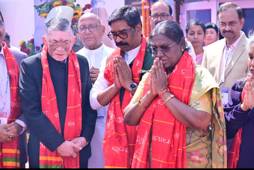 श्री श्री जगन्नाथ मंदिर एवं जगन्नाथ आध्यात्मिक धर्मार्थ केंद्र की आधारशिला रखने के अवसर