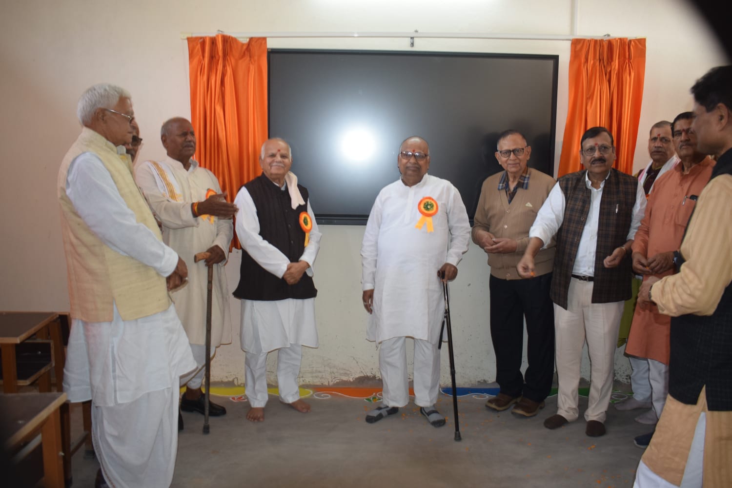 विद्या भारती के राष्ट्रीय एवं क्षेत्रीय पदाधिकारियों की गरिमामयी उपस्थिति