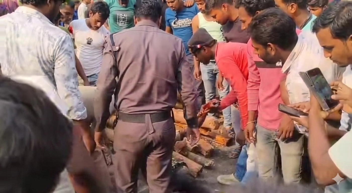 मेदिनीपुर के गोआलतोड़ में सड़क हादसा, ट्रैक्टर चालक की मौत