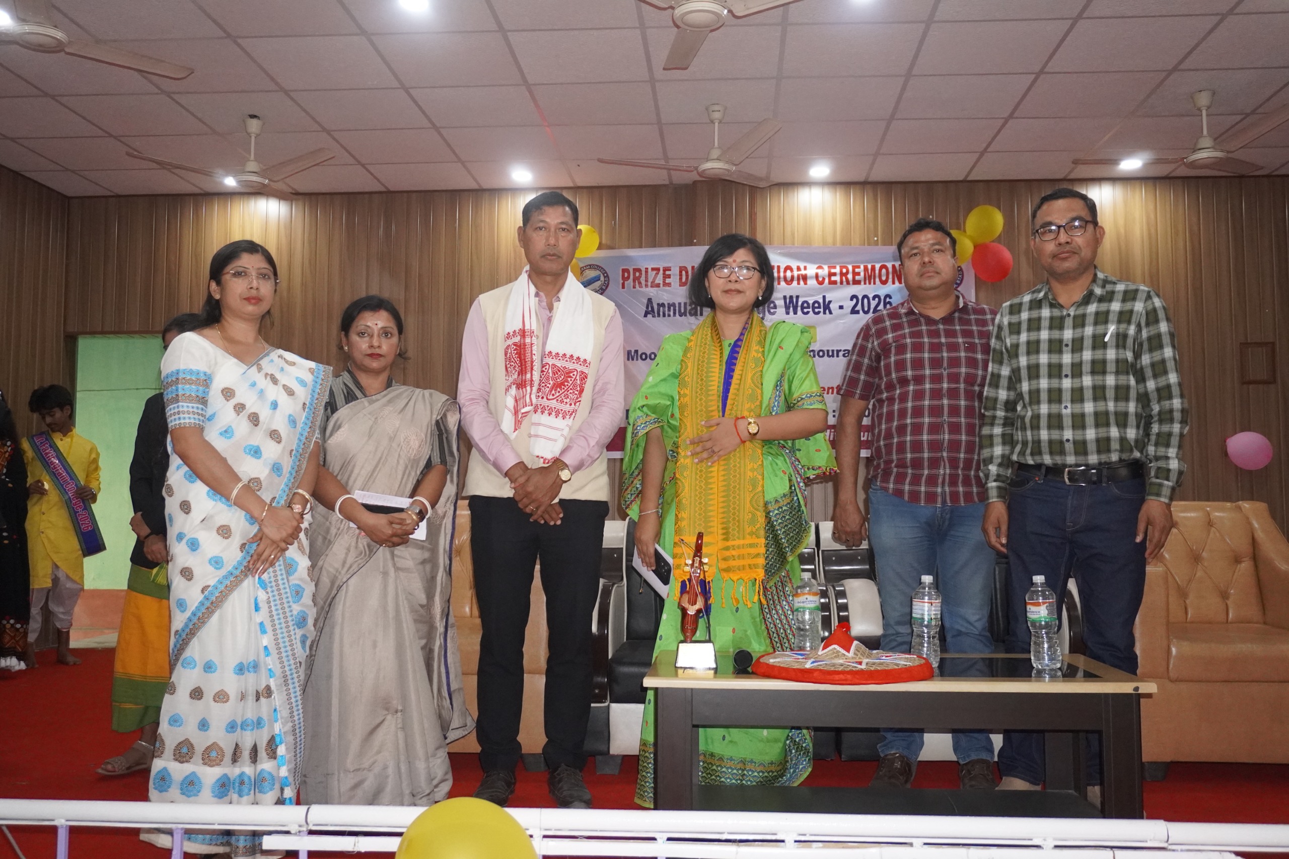 फकिराग्राम कॉलेज सप्ताह 2026 का पुरस्कार वितरण समारोह सम्पन्न।