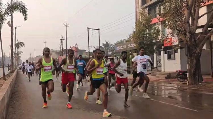 शहीद भगत सिंह क्लब द्वारा आयोजित मैराथन दौड़