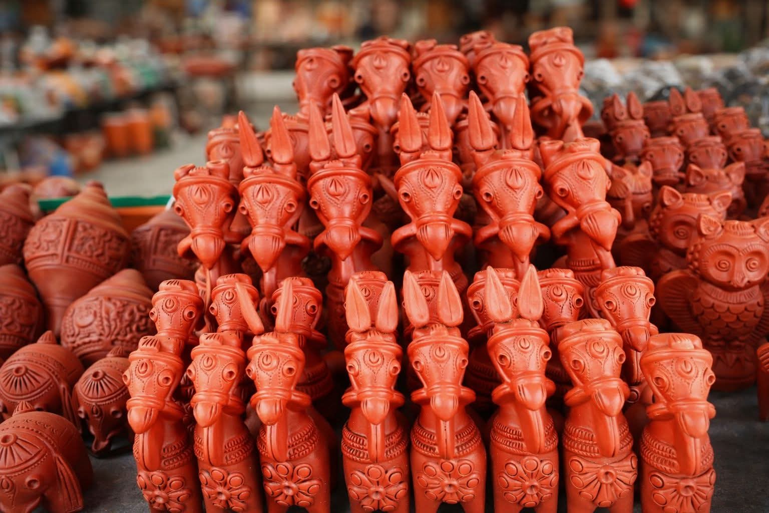 बांकुड़ा का ऐतिहासिक टेराकोटा घोड़ा बना