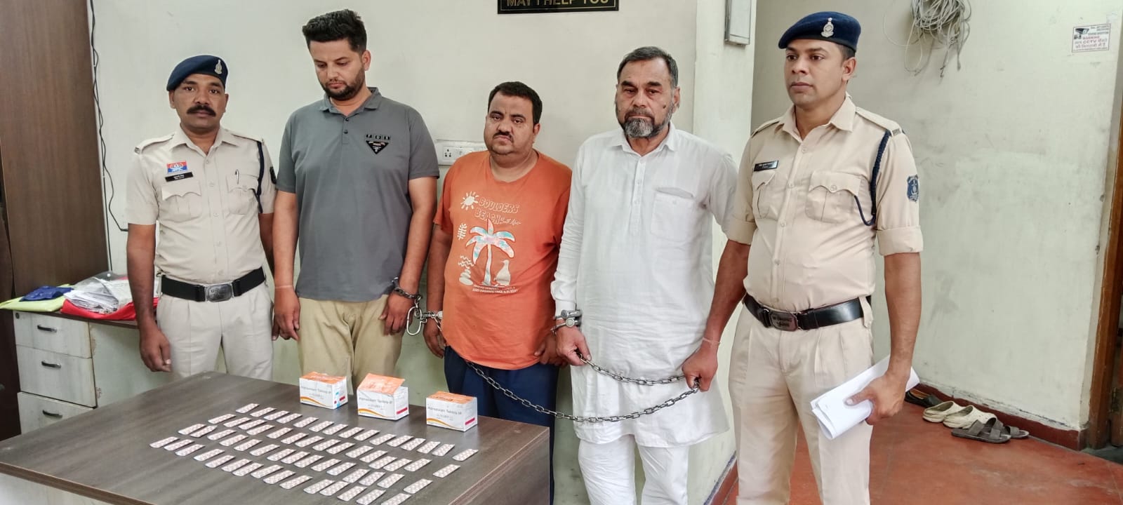 थाना कोतवाली के प्रकरण में गिरफ्तारी थाना कोतवाली के प्रकरण में गिरफ्तारी