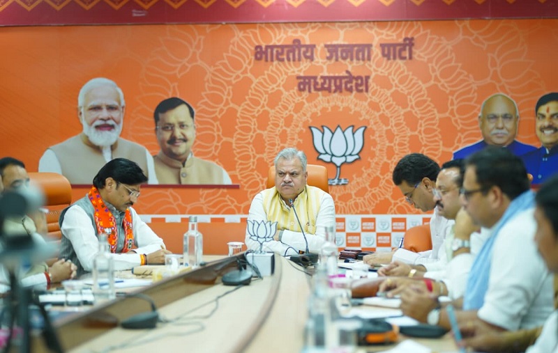 भाजपा अनुसूचित जाति मोर्चा की परिचयात्मक बैठक