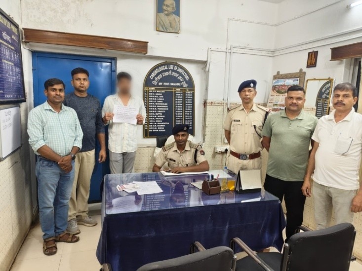 खड़गपुर मंडल में अवैध टिकट दलाली अभियान में पकड़े गए आरोपित