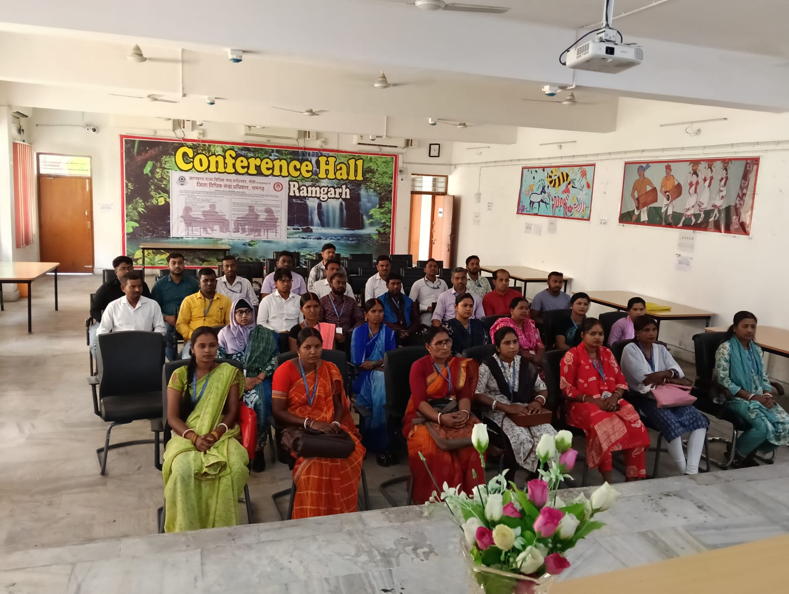 शिविर में शामिल लोग