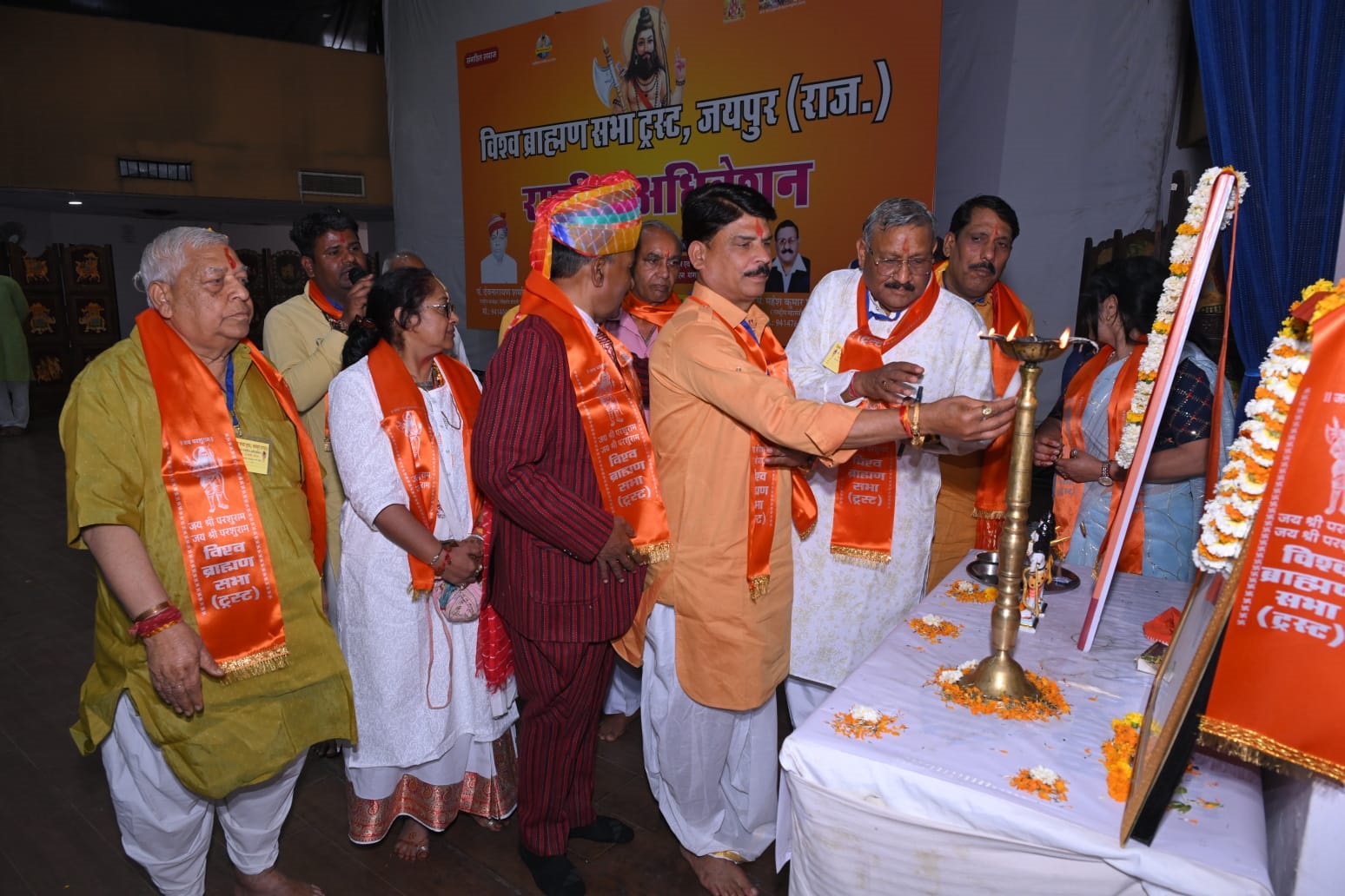 ब्राह्मण समाज पर सर्व समाज के मार्गदर्शन की जिम्मेदारी : गणेशिया