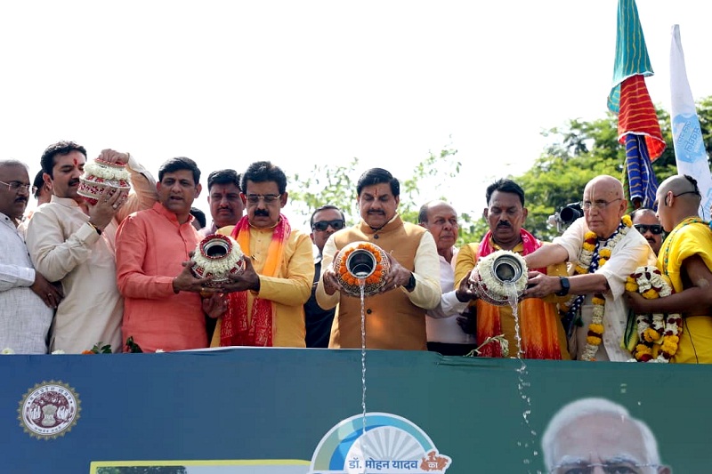 जल गंगा संवर्धन अभियान 3.0 का मुख्यमंत्री ने किया शुभारंभ