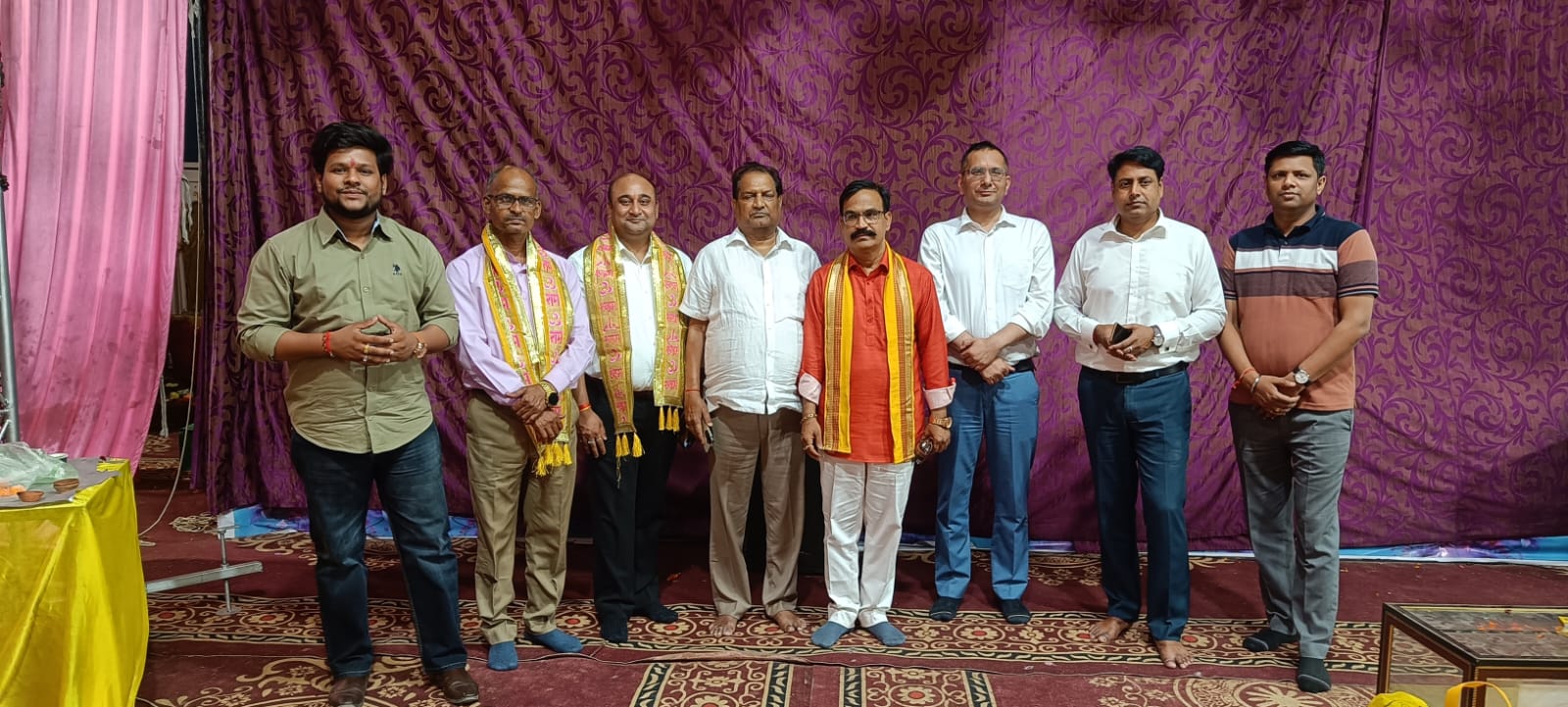 विदाई प्रसंग में नम हुईं आंखें, भक्ति और भावनाओं से सराबोर हुआ पूरा माहौल*