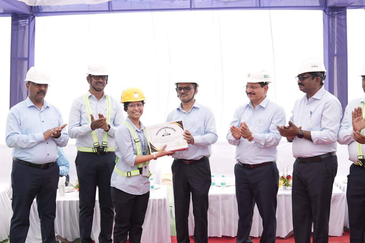 कोल इंडिया चेयरमैन बी. साईराम का गेवरा खदान दौरा, संचालन और भविष्य की योजनाओं की समीक्षा