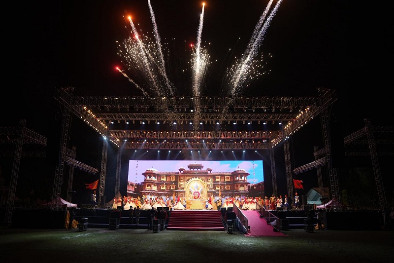 काशी में महानाट्य सम्राट विक्रमादित्य का मंचन