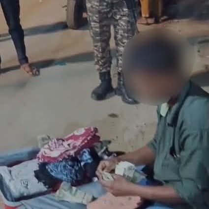 नाका चेकिंग के दौरान 16 लाख से अधिक नकद बरामद