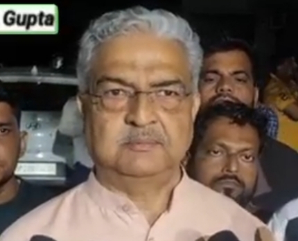 प्रेस को जानकारी देते हुए भारतेन्द्र सिंह