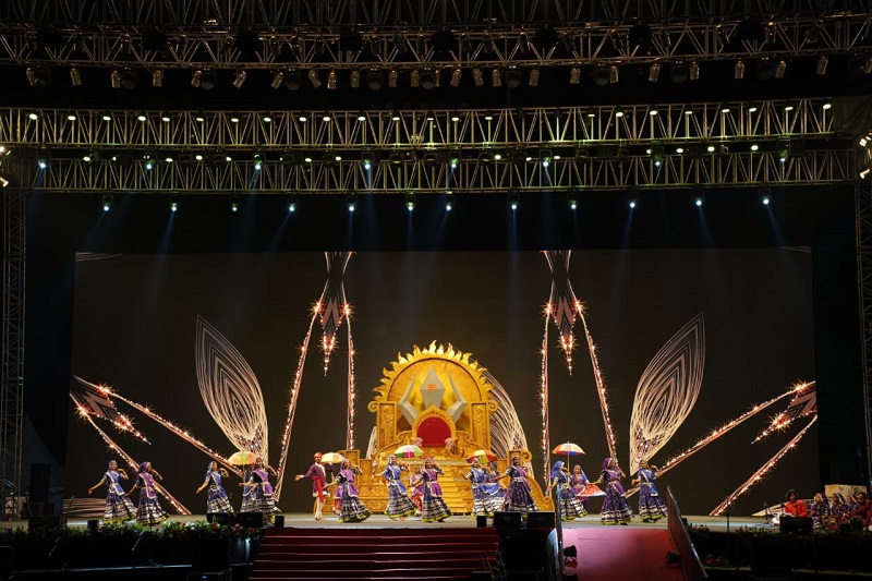 वाराणसी में महानाट्य सम्राट विक्रमादित्य के मंचन का दूसरा दिन वाराणसी में महानाट्य सम्राट विक्रमादित्य के मंचन का दूसरा दिन