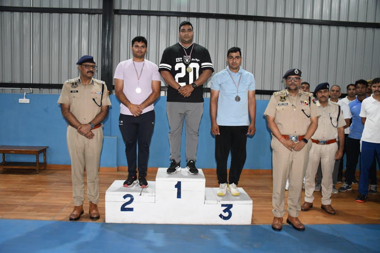 अन्तर जिला (रेंज स्तरीय) पुलिस खेलकूद प्रतियोगिता का आयोजन