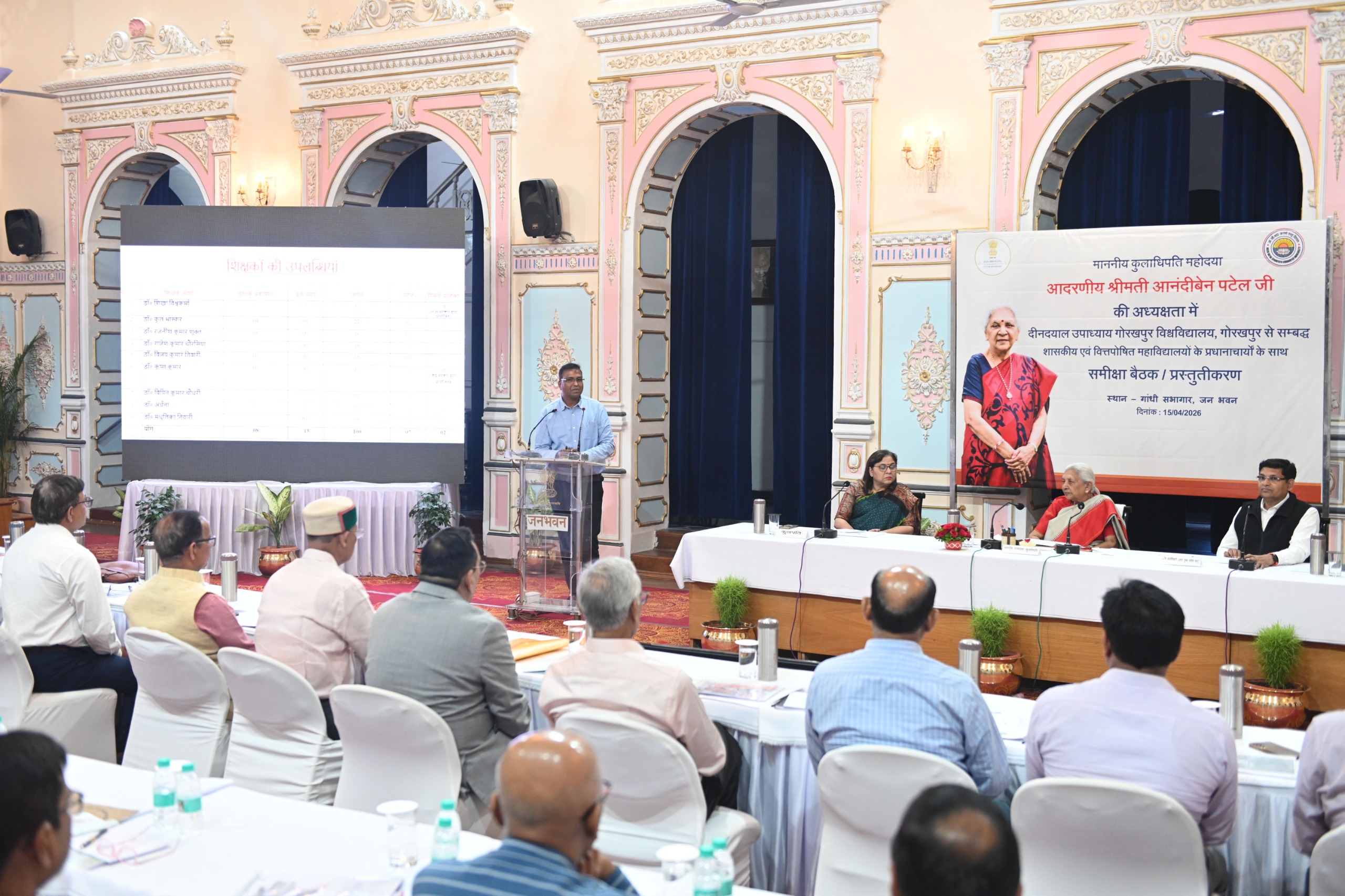 कुलाधिपति के समक्ष महाविद्यालयों का प्रस्तुतीकरण, गुणवत्तापूर्ण, रोजगारपरक शिक्षा पर जोर* कुलाधिपति के समक्ष महाविद्यालयों का प्रस्तुतीकरण, गुणवत्तापूर्ण, रोजगारपरक शिक्षा पर जोर*