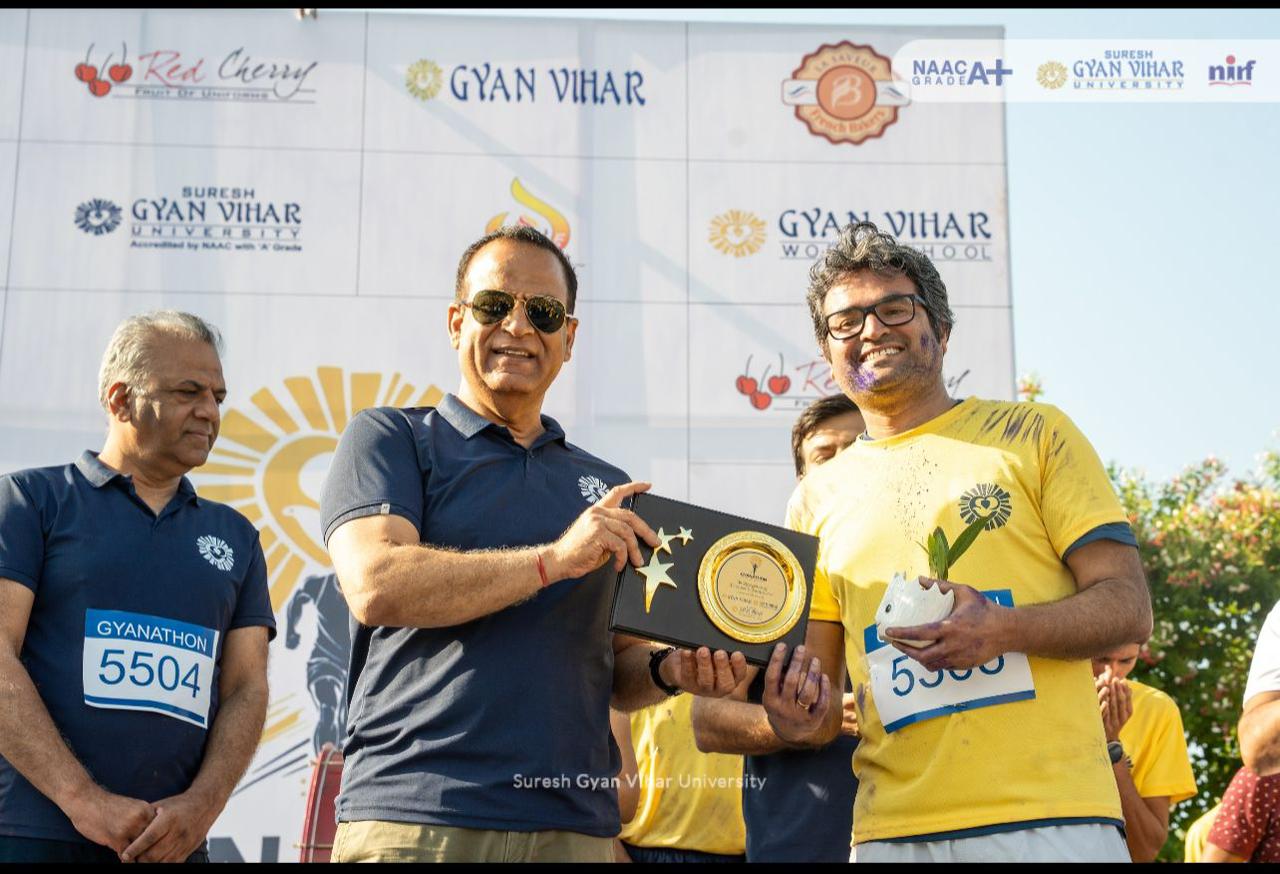 ज्ञानाथॉन 2026 में दौड़ा जयपुर: 1600 से अधिक प्रतिभागियों ने दिया फिटनेस का संदेश