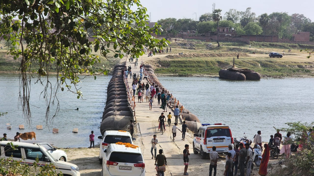 नवनिर्मित प्लाटून पुल