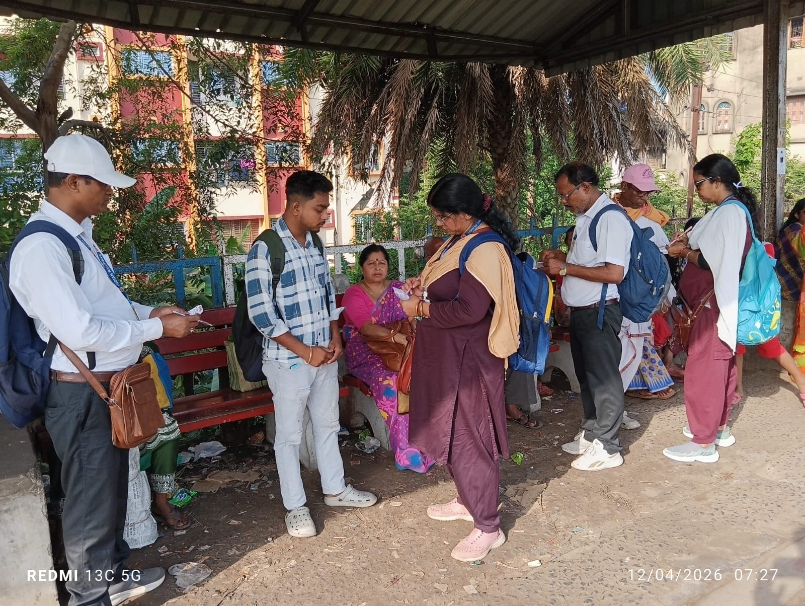 रेलवे द्वारा टिकटिंग जांच अभियान